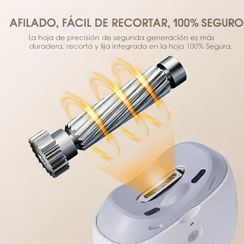 Cortador de Uñas Eléctrico Seguro – Preciso, Rápido y Sin Dolor